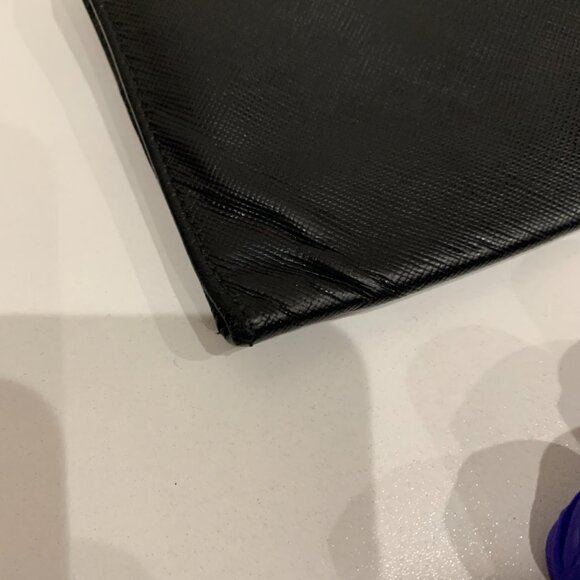 Prada Black Trifold Wallet sku#84810 (Gently used) - Picture 4 of 11